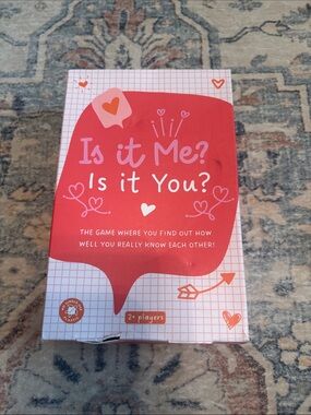 Is it Me? Is it You? Card Game - Red - Unknown Brand